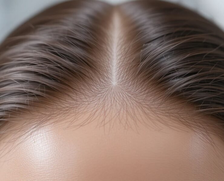 Non surgical stem cell hair treatment supporting natural hair growth and scalp health in Miami