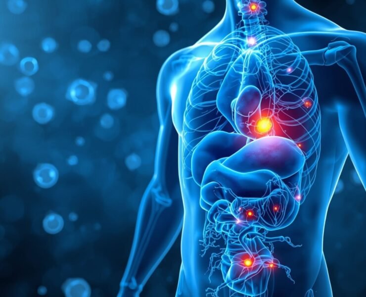 Regenerative healing therapy using stem cells to repair damaged tissue naturally in regenerative medicine treatment