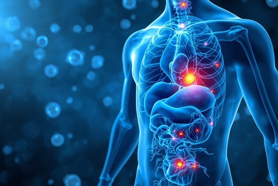 Regenerative healing therapy using stem cells to repair damaged tissue naturally in regenerative medicine treatment